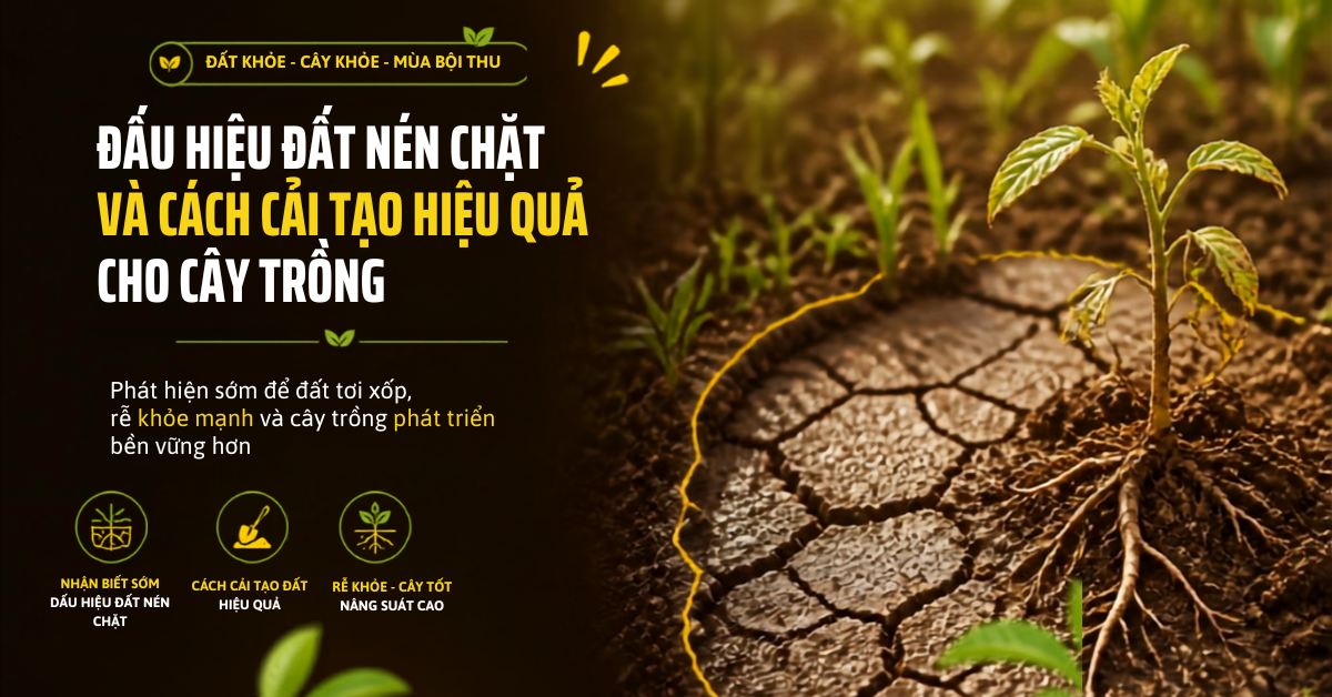 Dấu Hiệu Đất Bị Chai Cứng Và Cách Cải Tạo Hiệu Quả Cho Cây Trồng