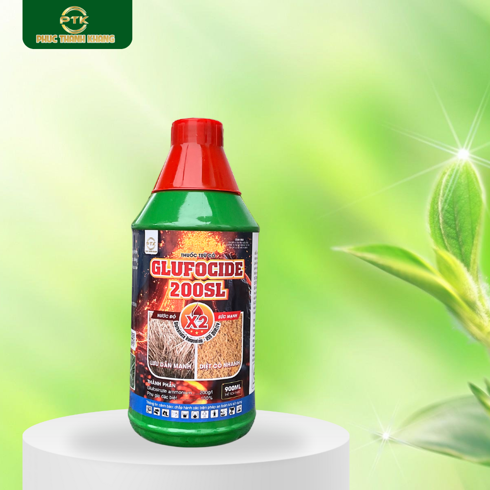 Glufocide 200SL – Thuốc trừ cỏ nội hấp, diệt nhanh cỏ khó trừ