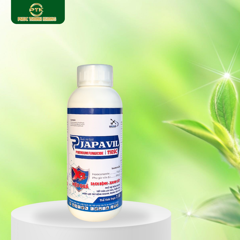 Japavil 110sc – Trừ bệnh phổ rộng, chặn đọt nhanh trong 24h