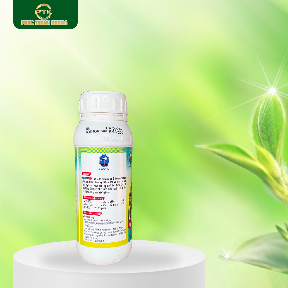 Cofoli Calibo 450ml – Tăng cường canxi và bo, tăng sức đề kháng, nâng cao năng suất