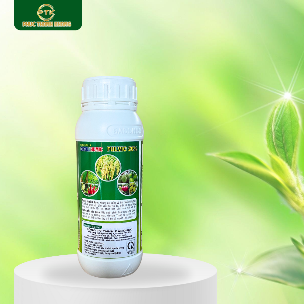 Cofoli Humic 450ml – Kích rễ mạnh, cải tạo đất, tăng hiệu quả phân bón