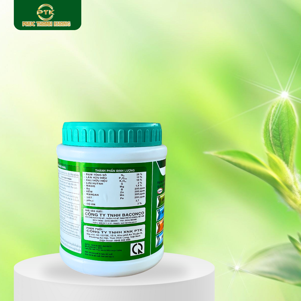 Supertan Xanh 600g – Đạm cao, lá xanh dày, cây khỏe mạnh