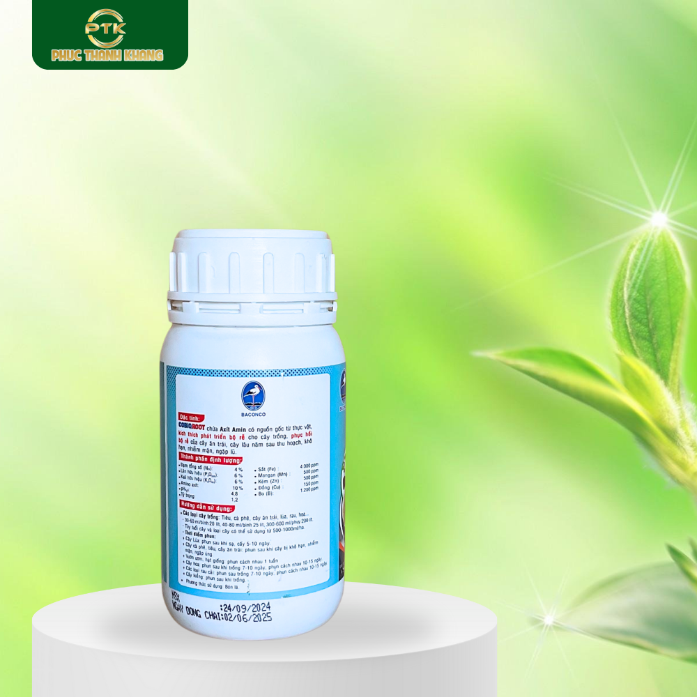 Cobio Root 250ml – Kích rễ nhanh, nuôi rễ khỏe, phục hồi cây toàn diện