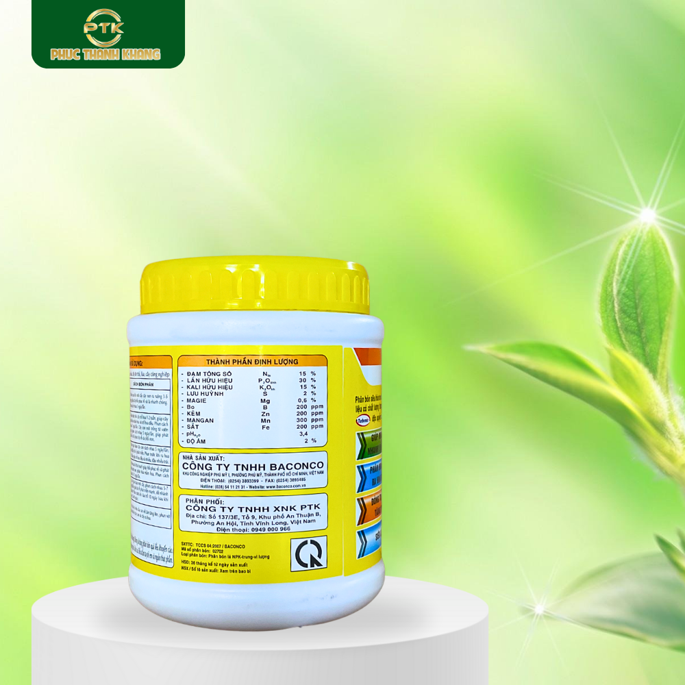 Supertan Vàng 650g – Giúp cây bật rễ khỏe, ra hoa mạnh, đậu trái chắc