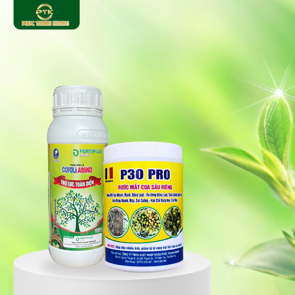 Bộ Sản Phẩm Rước Mắt Cua (AMINO + P30)