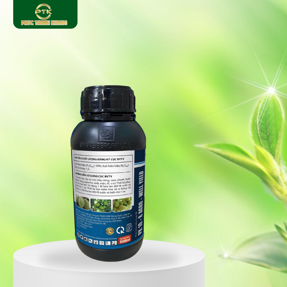 Pk88 500ml – Ủ mầm hoa mạnh, xử lý ra hoa nghịch vụ, nuôi trái chắc