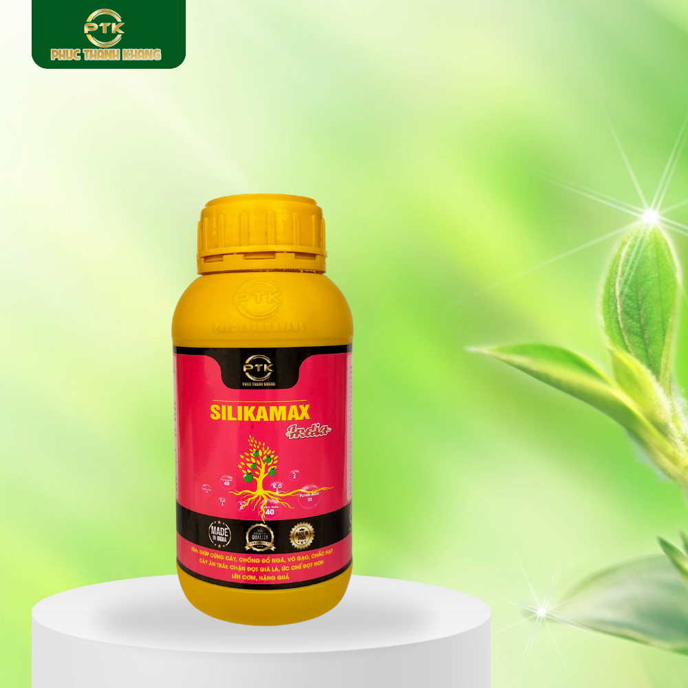 Silikamax 500ml – Cứng cây, dày lá, lên cơm – nặng hạt, nặng trái