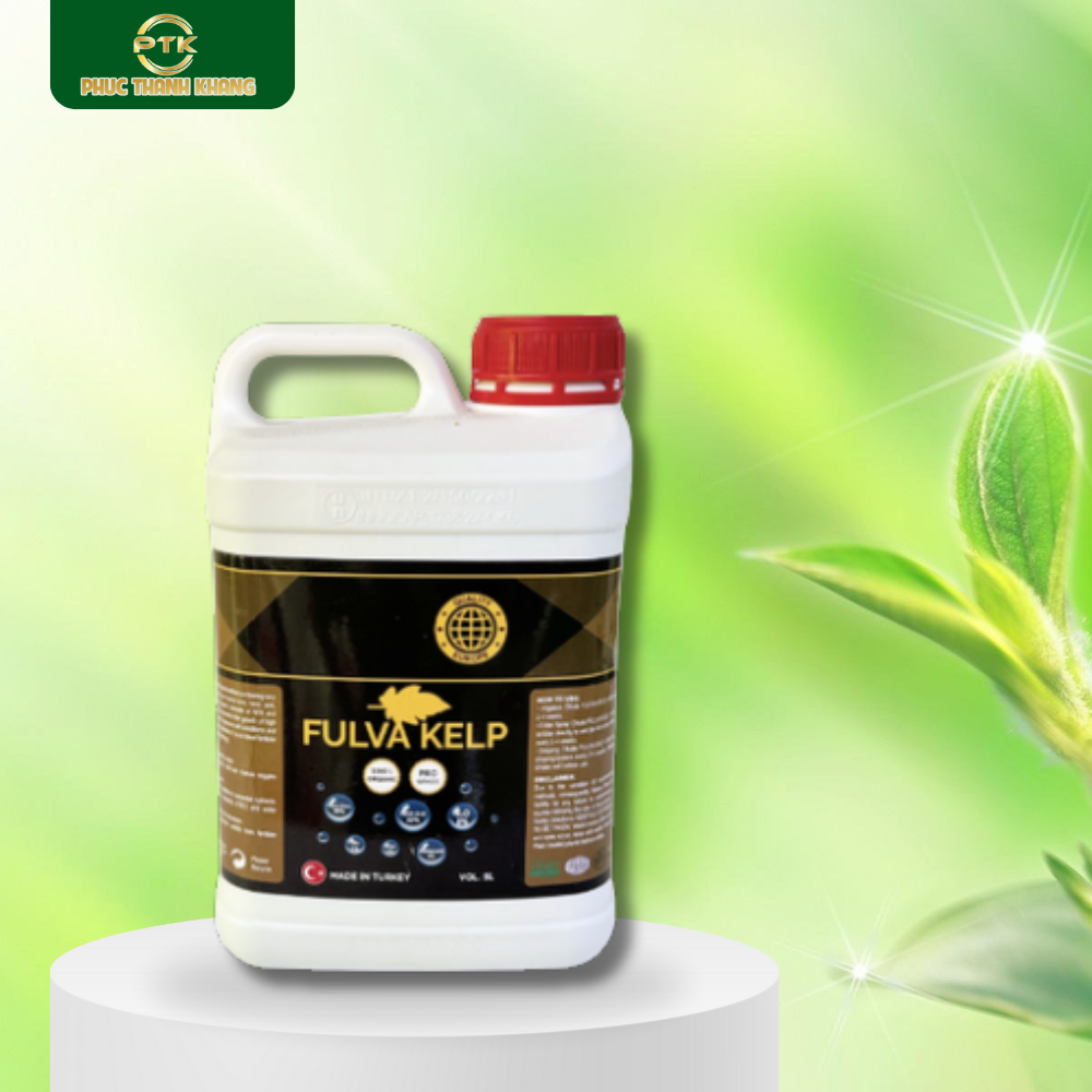 Fulva Kelp 5 lít – Hữu cơ fulvic, dưỡng rễ mạnh, nuôi trái đẹp