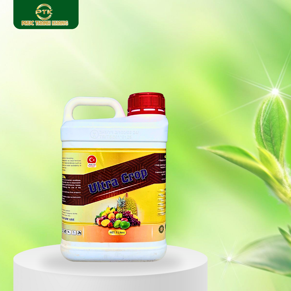Ultra Crop - Can 5 lít – Nuôi trái lớn đều, lên màu đẹp, cải tạo đất hiệu quả