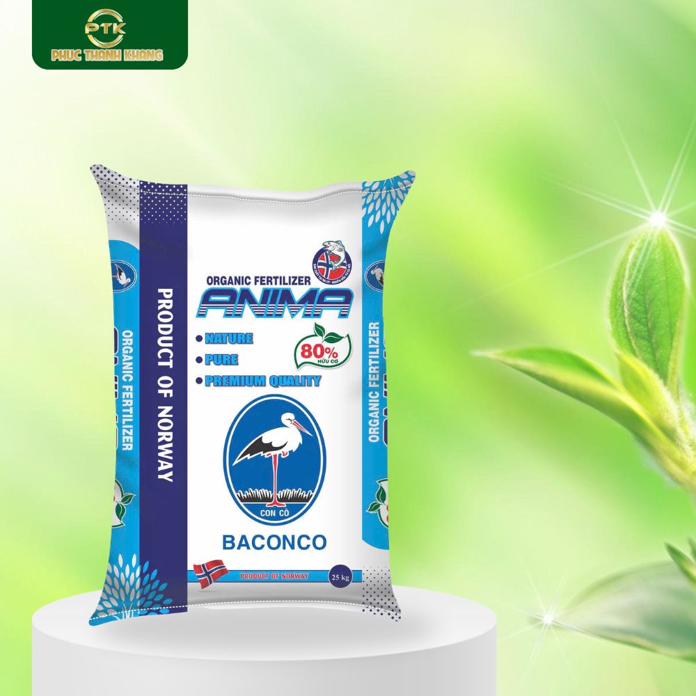 Phân bón hữu cơ Anima bao 25kg - Nguyên liệu cá hồi Nauy