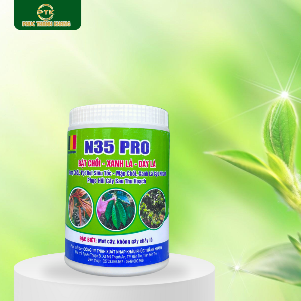 N35 Pro – Bật chồi mạnh, xanh lá nhanh, phục hồi cây siêu tốc