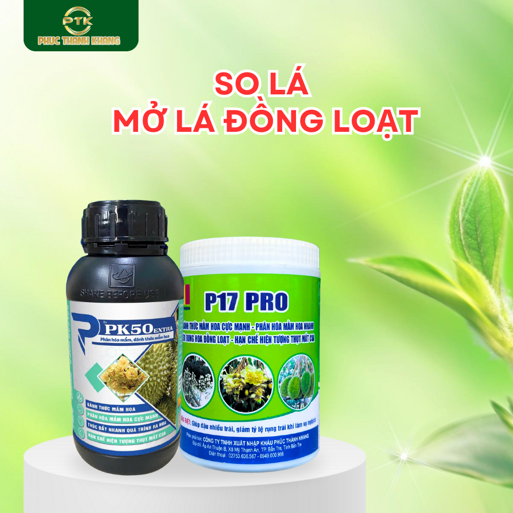 Bộ Sản Phẩm So Lá (P17 PRO + PK50 EXTRA)